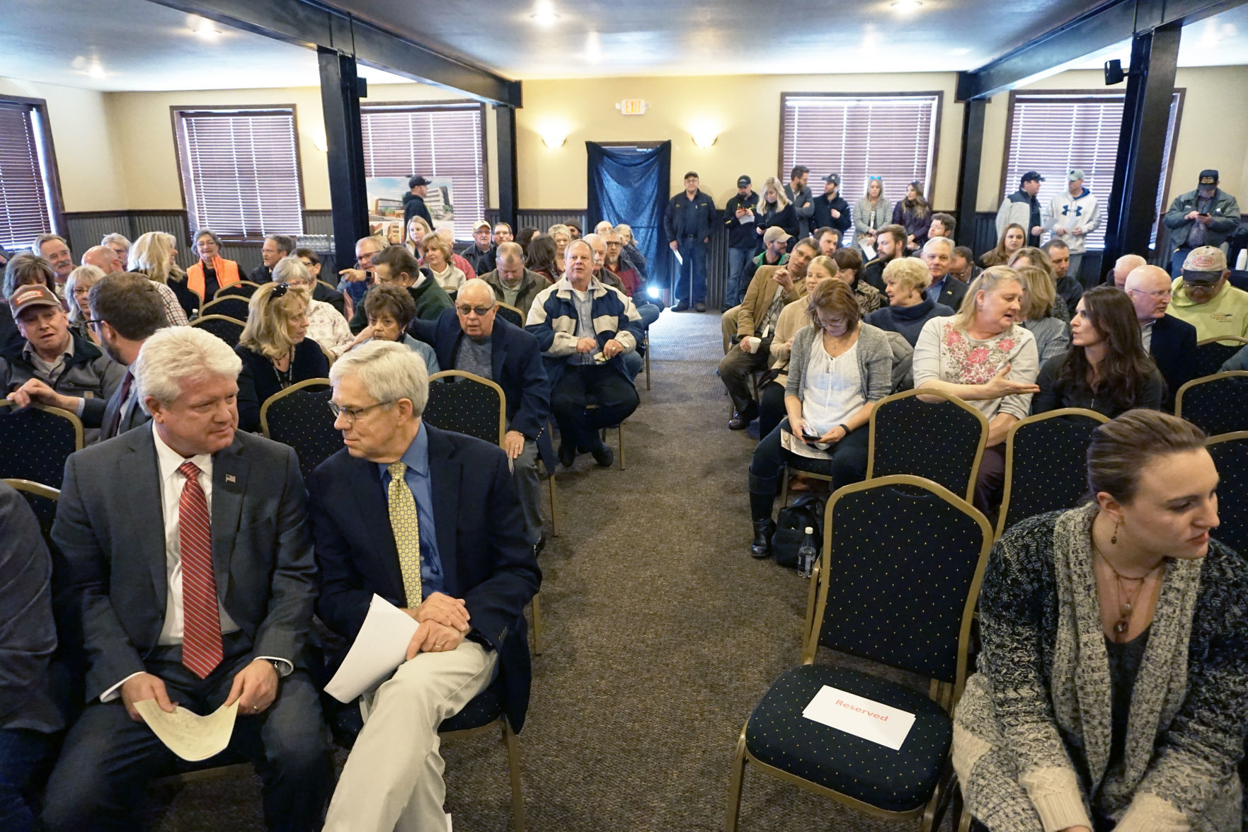 Press Conference Crowd